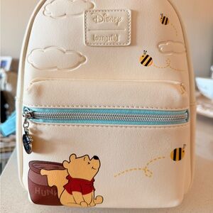 Loungefly Disney Winnie the Pooh Cream Backpack